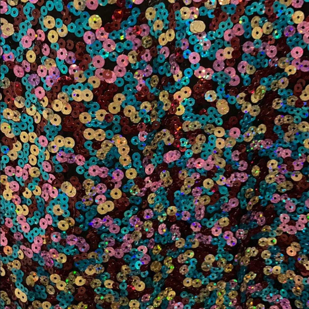 Colorful sequin body con - Picture 3 of 6